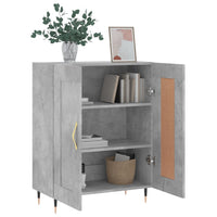 Thumbnail for Sideboard Betongrau 69,5x34x90 cm Holzwerkstoff