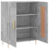 Thumbnail for Sideboard Betongrau 69,5x34x90 cm Holzwerkstoff