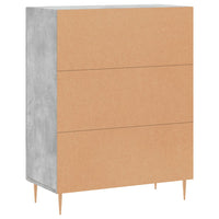 Thumbnail for Sideboard Betongrau 69,5x34x90 cm Holzwerkstoff