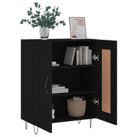 Thumbnail for Sideboard Schwarz 69,5x34x90 cm Holzwerkstoff