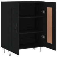 Thumbnail for Sideboard Schwarz 69,5x34x90 cm Holzwerkstoff