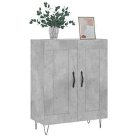 Thumbnail for Sideboard Betongrau 69,5x34x90 cm Holzwerkstoff