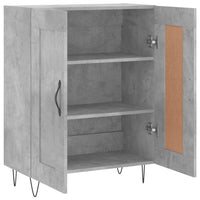 Thumbnail for Sideboard Betongrau 69,5x34x90 cm Holzwerkstoff