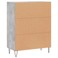 Thumbnail for Sideboard Betongrau 69,5x34x90 cm Holzwerkstoff