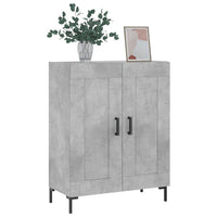 Thumbnail for Sideboard Betongrau 69,5x34x90 cm Holzwerkstoff