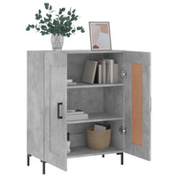 Thumbnail for Sideboard Betongrau 69,5x34x90 cm Holzwerkstoff