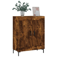 Thumbnail for Sideboard Räuchereiche 69,5x34x90 cm Holzwerkstoff