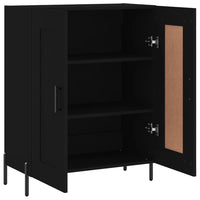 Thumbnail for Sideboard Schwarz 69,5x34x90 cm Holzwerkstoff