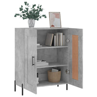 Thumbnail for Sideboard Betongrau 69,5x34x90 cm Holzwerkstoff