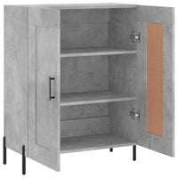 Thumbnail for Sideboard Betongrau 69,5x34x90 cm Holzwerkstoff