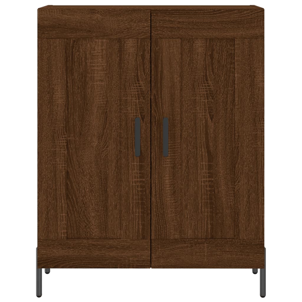 Sideboard Braun Eichen-Optik 69,5x34x90 cm Holzwerkstoff