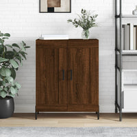 Thumbnail for Sideboard Braun Eichen-Optik 69,5x34x90 cm Holzwerkstoff