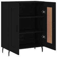 Thumbnail for Sideboard Schwarz 69,5x34x90 cm Holzwerkstoff