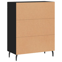 Thumbnail for Sideboard Schwarz 69,5x34x90 cm Holzwerkstoff