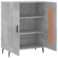 Thumbnail for Sideboard Betongrau 69,5x34x90 cm Holzwerkstoff
