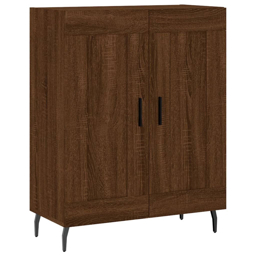 Sideboard Braun Eichen-Optik 69,5x34x90 cm Holzwerkstoff
