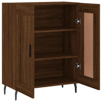 Thumbnail for Sideboard Braun Eichen-Optik 69,5x34x90 cm Holzwerkstoff