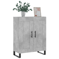 Thumbnail for Sideboard Betongrau 69,5x34x90 cm Holzwerkstoff