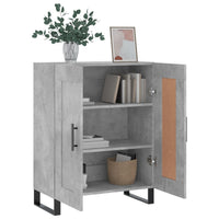 Thumbnail for Sideboard Betongrau 69,5x34x90 cm Holzwerkstoff