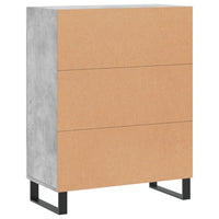 Thumbnail for Sideboard Betongrau 69,5x34x90 cm Holzwerkstoff