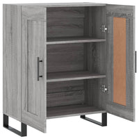 Thumbnail for Sideboard Grau Sonoma 69,5x34x90 cm Holzwerkstoff