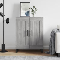 Thumbnail for Sideboard Grau Sonoma 69,5x34x90 cm Holzwerkstoff