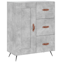 Thumbnail for Sideboard Betongrau 69,5x34x90 cm Holzwerkstoff