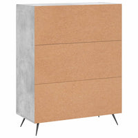 Thumbnail for Sideboard Betongrau 69,5x34x90 cm Holzwerkstoff