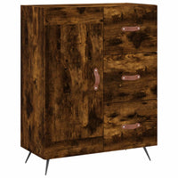 Thumbnail for Sideboard Räuchereiche 69,5x34x90 cm Holzwerkstoff