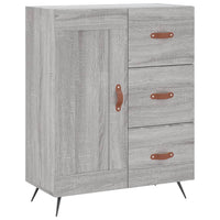 Thumbnail for Sideboard Grau Sonoma 69,5x34x90 cm Holzwerkstoff