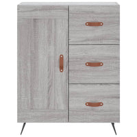 Thumbnail for Sideboard Grau Sonoma 69,5x34x90 cm Holzwerkstoff