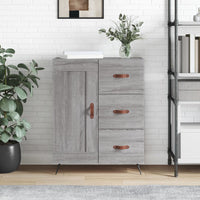 Thumbnail for Sideboard Grau Sonoma 69,5x34x90 cm Holzwerkstoff