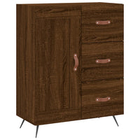 Thumbnail for Sideboard Braun Eichen-Optik 69,5x34x90 cm Holzwerkstoff