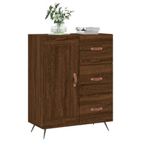 Thumbnail for Sideboard Braun Eichen-Optik 69,5x34x90 cm Holzwerkstoff