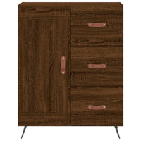 Thumbnail for Sideboard Braun Eichen-Optik 69,5x34x90 cm Holzwerkstoff