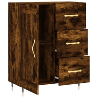 Thumbnail for Sideboard Räuchereiche 69,5x34x90 cm Holzwerkstoff