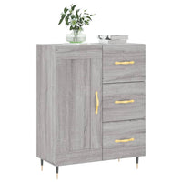 Thumbnail for Sideboard Grau Sonoma 69,5x34x90 cm Holzwerkstoff