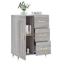 Thumbnail for Sideboard Grau Sonoma 69,5x34x90 cm Holzwerkstoff