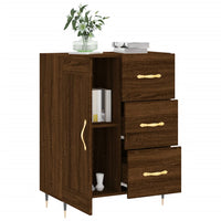 Thumbnail for Sideboard Braun Eichen-Optik 69,5x34x90 cm Holzwerkstoff