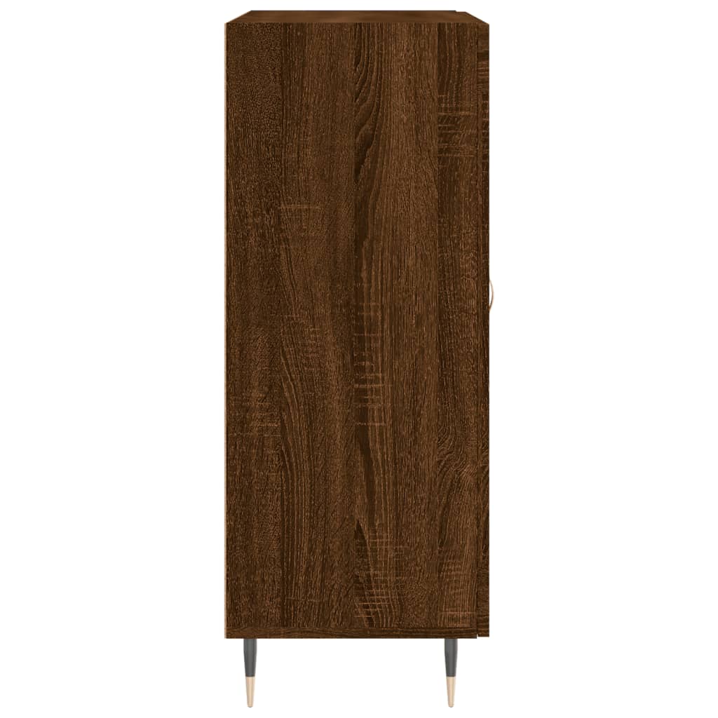 Sideboard Braun Eichen-Optik 69,5x34x90 cm Holzwerkstoff