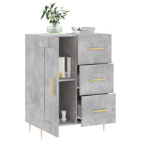 Thumbnail for Sideboard Betongrau 69,5x34x90 cm Holzwerkstoff