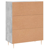 Thumbnail for Sideboard Betongrau 69,5x34x90 cm Holzwerkstoff