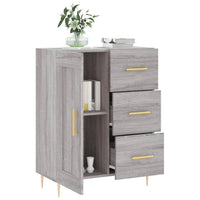 Thumbnail for Sideboard Grau Sonoma 69,5x34x90 cm Holzwerkstoff
