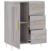 Thumbnail for Sideboard Grau Sonoma 69,5x34x90 cm Holzwerkstoff