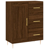Thumbnail for Sideboard Braun Eichen-Optik 69,5x34x90 cm Holzwerkstoff