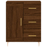 Thumbnail for Sideboard Braun Eichen-Optik 69,5x34x90 cm Holzwerkstoff