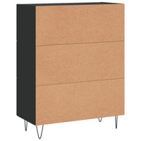 Thumbnail for Sideboard Schwarz 69,5x34x90 cm Holzwerkstoff