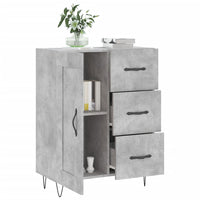 Thumbnail for Sideboard Betongrau 69,5x34x90 cm Holzwerkstoff
