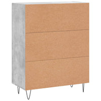 Thumbnail for Sideboard Betongrau 69,5x34x90 cm Holzwerkstoff