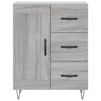 Thumbnail for Sideboard Grau Sonoma 69,5x34x90 cm Holzwerkstoff